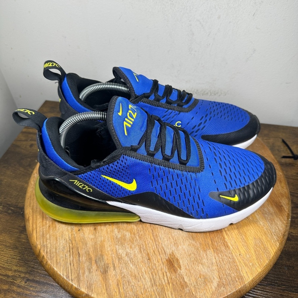 Nike Air Max 270 Warriors Game Royal Rare Shoe Men's Size 10 BV2517-400